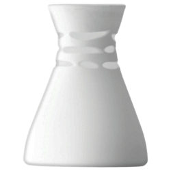 LSA International Crochet Vase, White